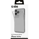 SBS Skinny Cover Handy-Schutzhülle 15,5 cm (6.1" ) Transparent (TESKINIP1461PT)