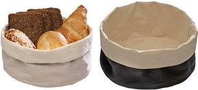 APS Brottasche, Durchmesser: 170 mm, hellbeige aus Baumwolle, maschinenwaschbar bis 30 Grad, umgekrempelt - 1 Stück (30340)