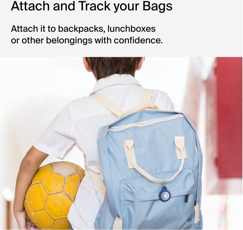 Belkin Secure Holder Schlüsselanhänger für Apple AirTag Blau