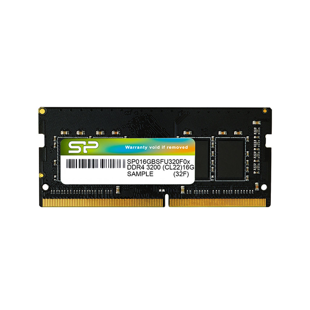 Silicon Power SP016GBSFU266X02 16 GB RAM DDR4 2666 MHz SO-DIMM Schwarz