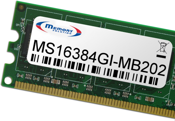 Memory Solution MS16384GI-MB202 Speichermodul 16 GB (MS16384GI-MB202)