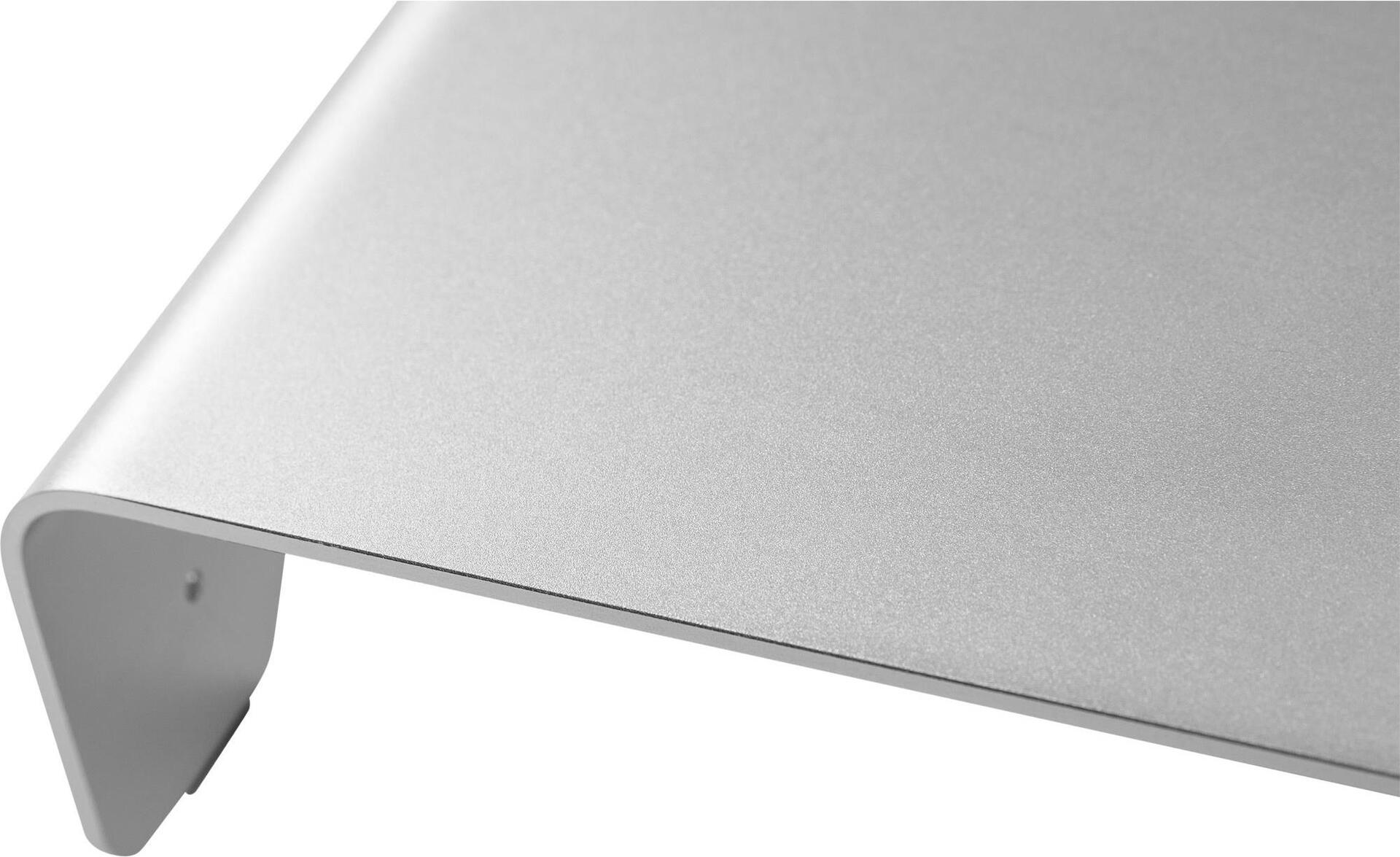 InLine 23175A Monitorständer Aluminium 63 mm max. 10 kg Silber