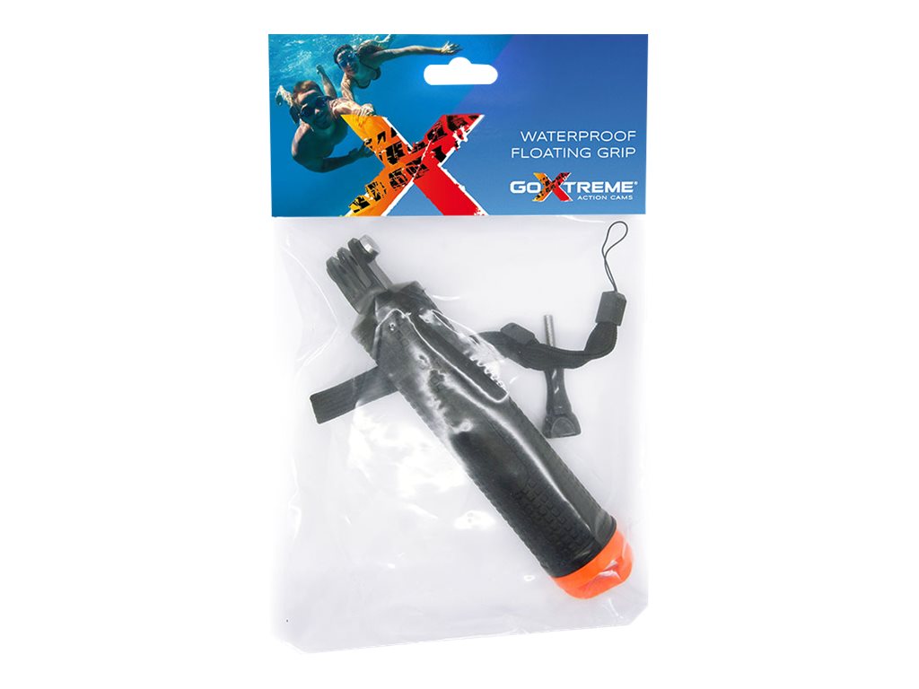 Easypix GoXtreme Floating Grip Stützsystem Pistolengriff Schwarz, Orange