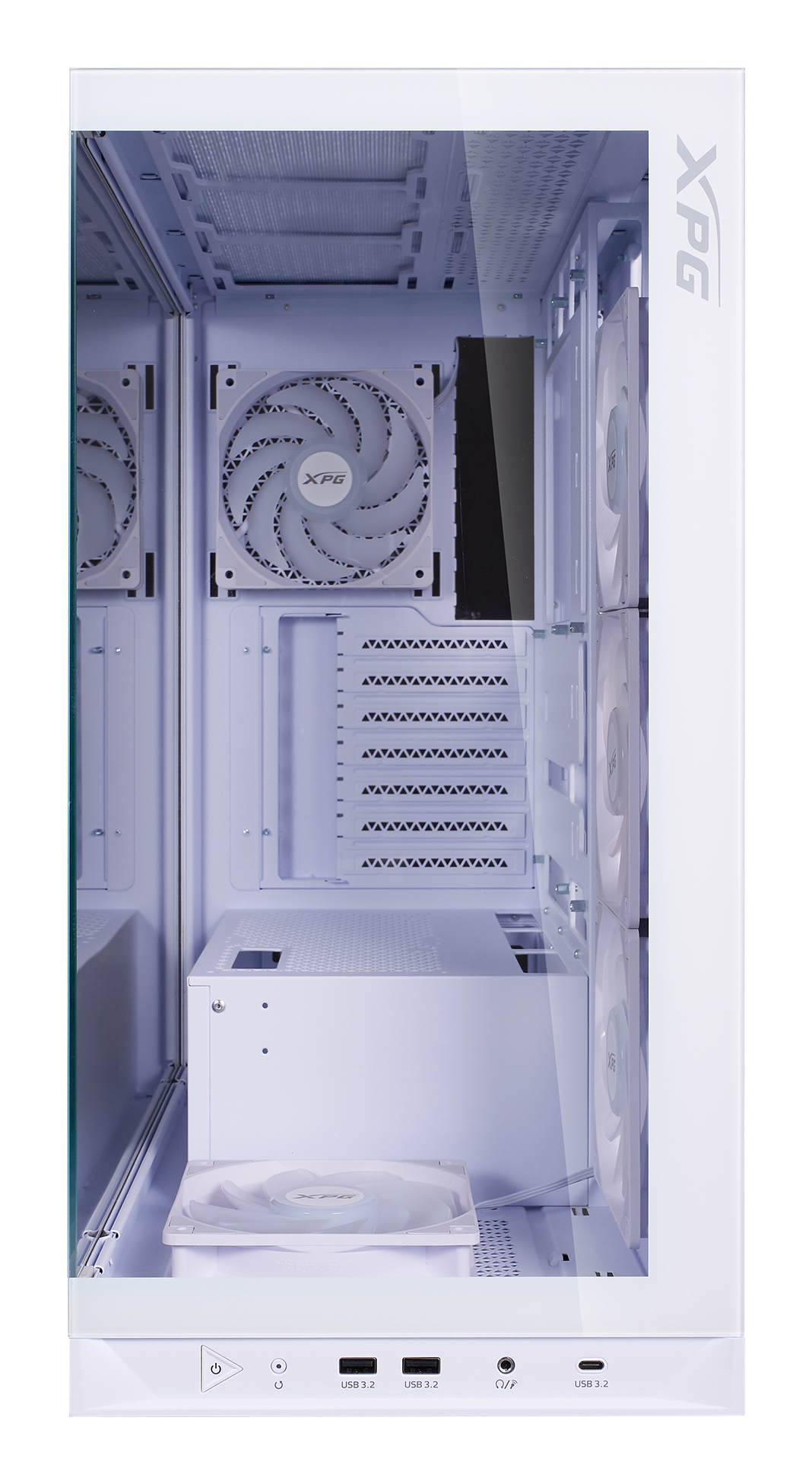 XPG INVADER X BTF Midi Tower ATX Weiß