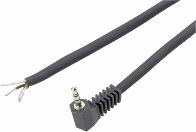 Voltcraft Klinken-Steckverbinder 3.5 mm Stecker, gewinkelt Polzahl: 2 Mono Schwarz XL-AC35DGW 1 St. (93025c206)