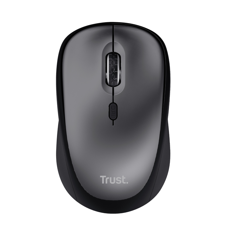 Trust Yvi Plus Kabellose Maus Optisch 1600 DPI RF Wireless Schwarz