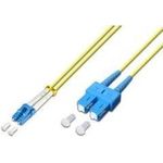 Lightwin LDP-09 LC-SC 5.0 Glasfaserkabel 5 m Gelb (LDP-09 LC-SC 5.0)