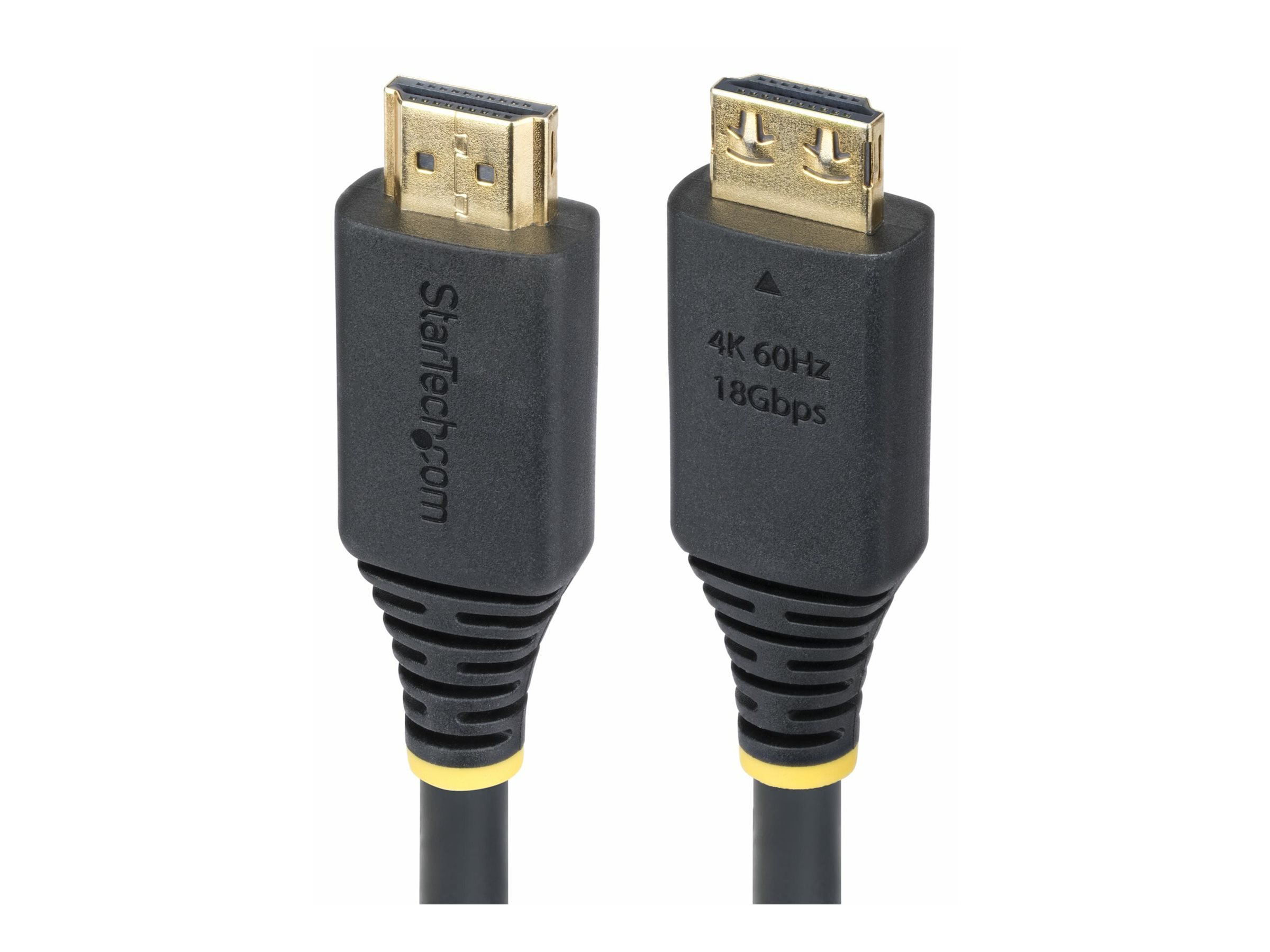 StarTech.com High Speed HDMI-Kabel HDMI 2.0 1m 4K60Hz 18Gbit/s Schwarz