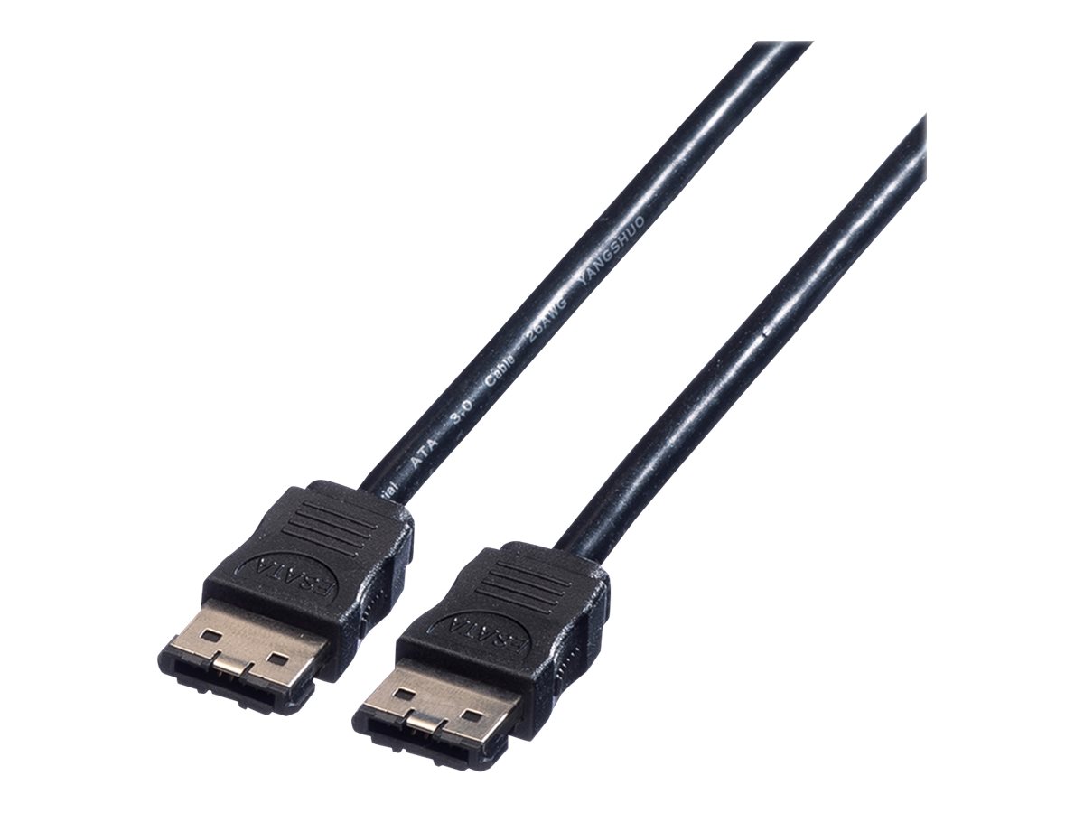 ROLINE eSATA-Kabel 6,0 Gbit/s 1 m Schwarz