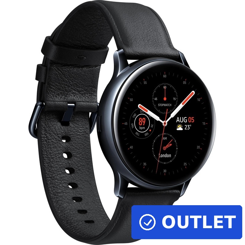 Samsung Galaxy Watch Active2 3,05 cm (1.2 Zoll) 40 mm SAMOLED Schwarz GPS (SM-R830NSKAPHN) (geöffnet)
