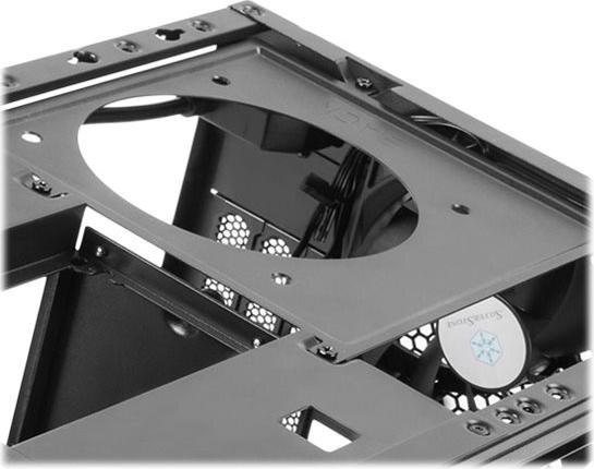 Silverstone SST-SG15S Sugo Mini-ITX Gehäuse - silber (SST-SG15S)