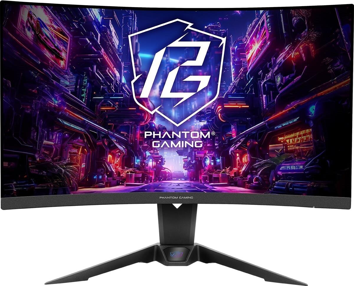 Asrock PG27QRT2A Phantom Gaming Computer Monitor 68,6 cm (27") 2560x1440 px QHD Schwarz (PG27QRT2A)