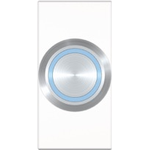 Kindermann 7464000443. Module Menge (max): 1 Modul(e). Produktfarbe: Blau, Edelstahl, Weiß, Material: Kunststoff, Edelstahl. Breite: 45 mm (7464000443)