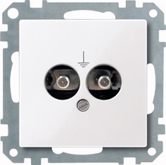 Merten 290425 Steckdose Weiß (290425)