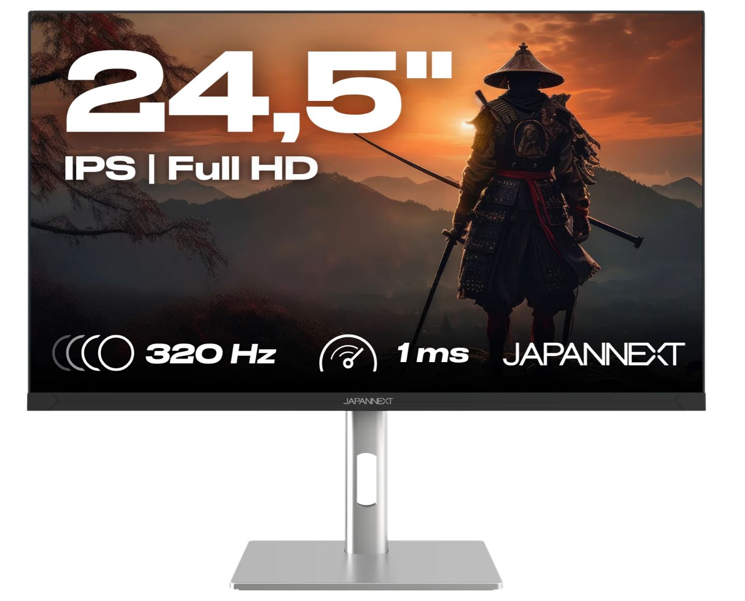 JAPANNEXT Gaming Monitor 62,2cm (24,5“) | IPS | FHD | 320Hz | HSP (TFT/LCD) (JN-IPS245G320F-HSP)