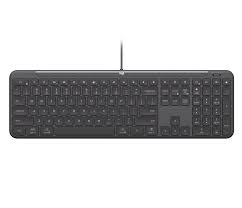 Logitech Signature Slim K620 for Business Tastatur AZERTY FR Graphit USB-kabelgebunden