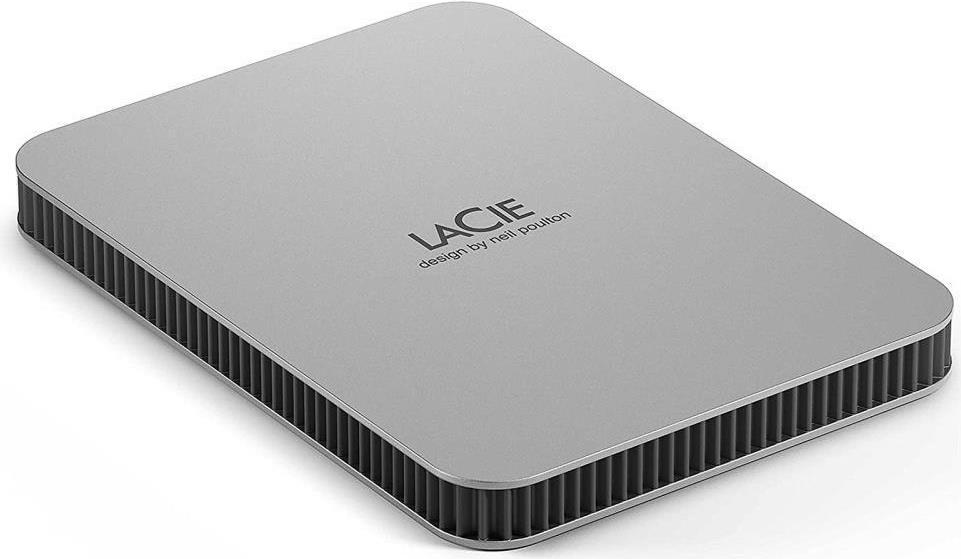 LaCie Mobile Drive (2022) 2 TB 2.5" USB 3.2 Gen 1 Mondsilber
