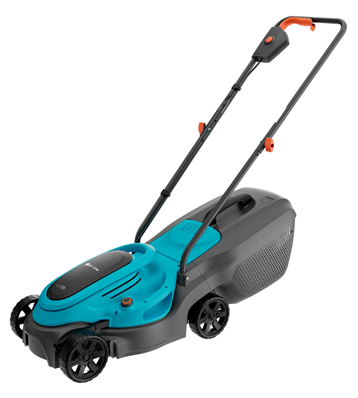 Gardena EasyMax 32/18V P4A Akku-Rasenmäher 18 V 4 Ah Schwarz, Blau