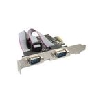 INLINE Schnittstellenkarte 2x Seriell 9-pol PCIe PCI-Express (76619C)