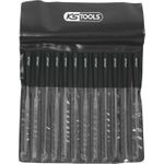 KS TOOLS Nadelfeilen-Satz mit Kunststoffheft, 12-tlg. (140.3050)