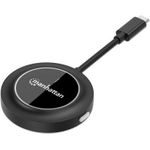 Manhattan 1080p Wireless HDMI-Displayadapter+ USB-C Sender - Digital/Daten (208437)