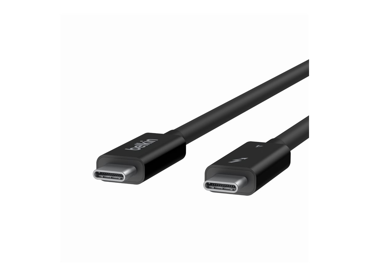 Belkin CONNECT Thunderbolt-Kabel 1 m Thunderbolt 4 Schwarz