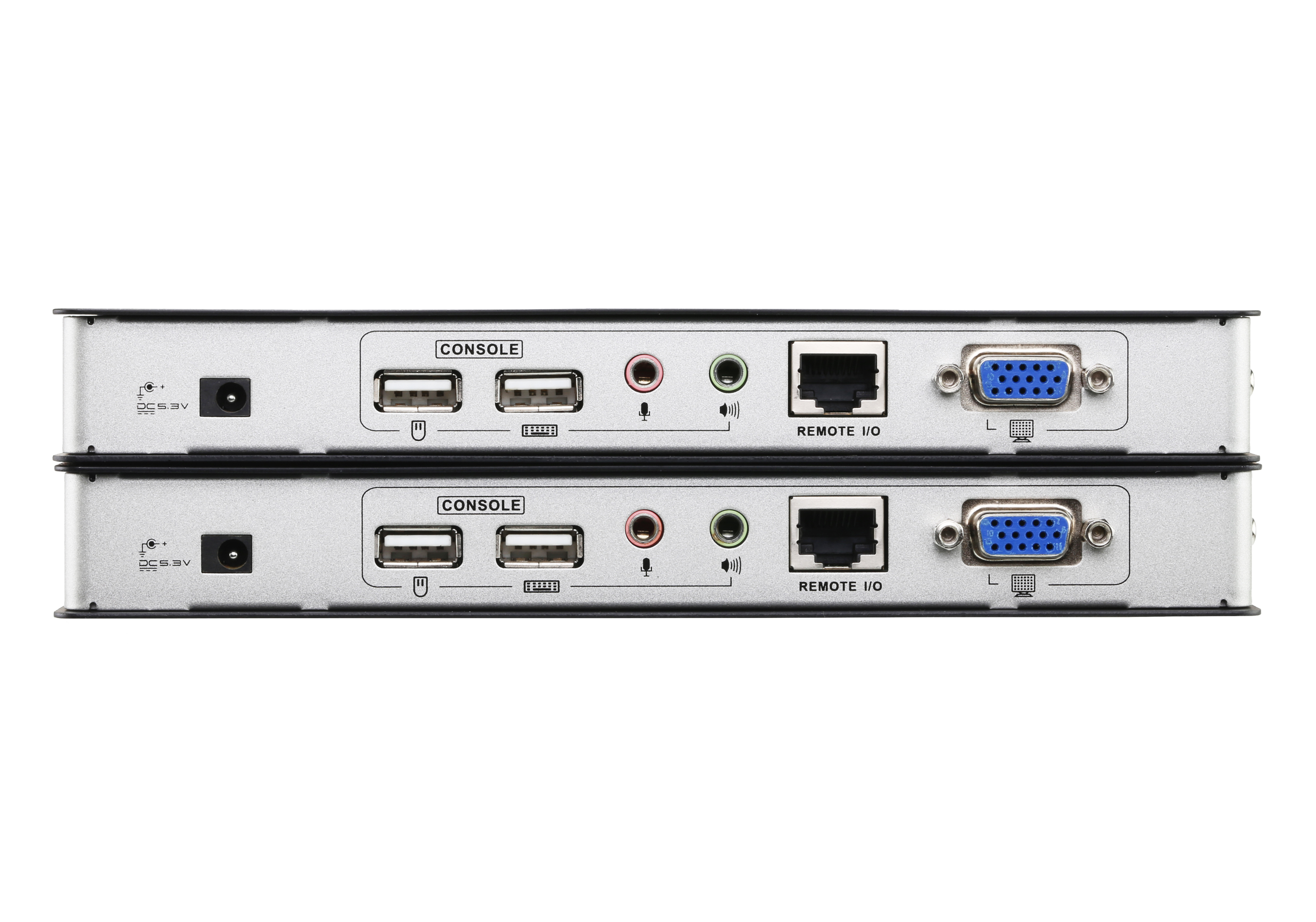 ATEN CE750A KVM-Extender VGA USB Audio RS-232 Schwarz
