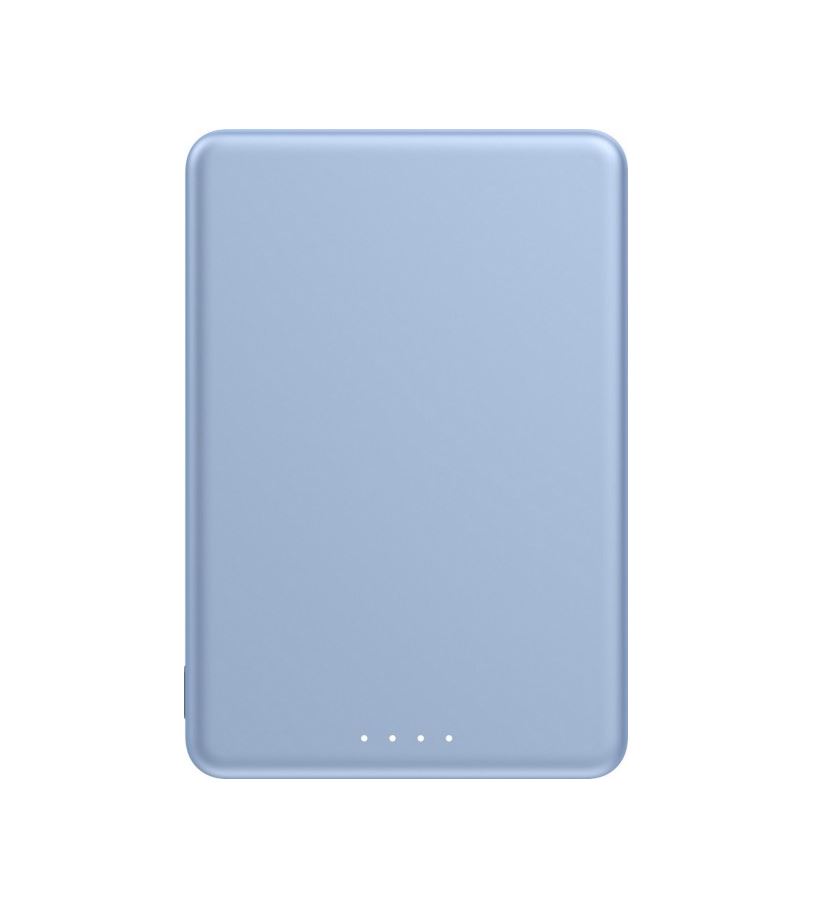 Xiaomi Super Slim Magnetic Power Bank 5000 mAh Blau kabellos MagSafe-kompatibel