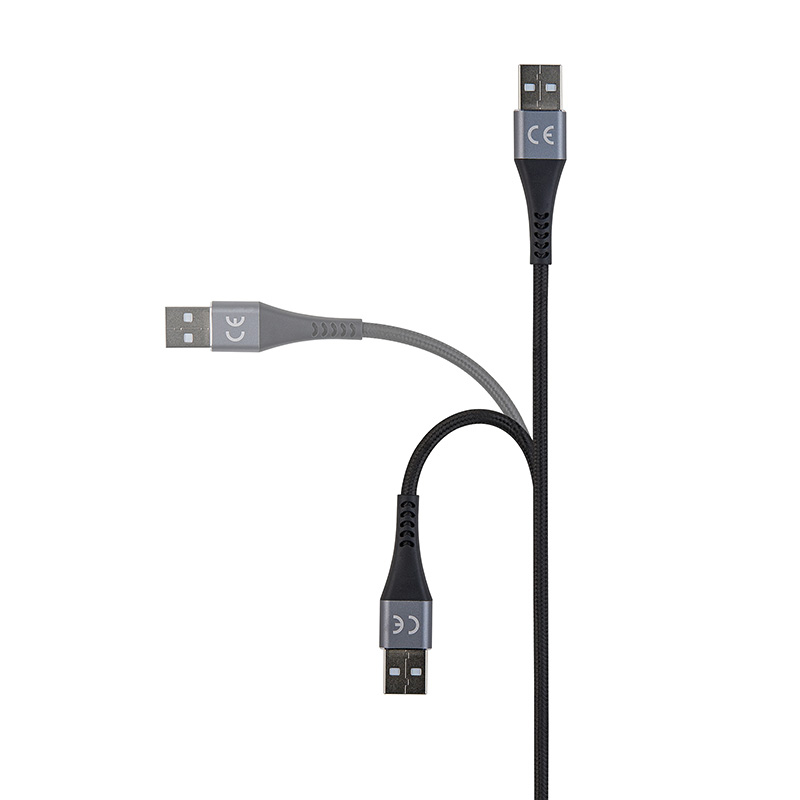 Intenso A315C Nylon USB-A auf USB-C Kabel 1,5 m Schwarz