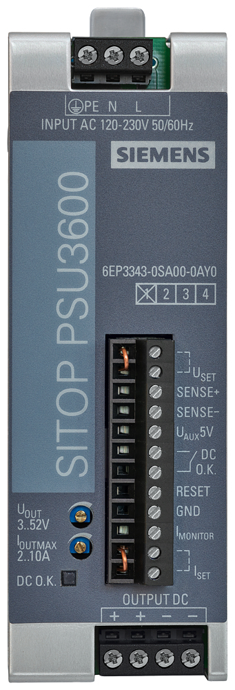 Siemens 6EP3343-0SA00-0AY0 Netzteil 120 W 52 V Mehrfarbig