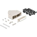 Delock Sub-D Steckergehäuse 25 Pin aus Metall inklusive Steckerverbinder Buchse und (67135)