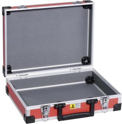 allit Utensilien-Koffer "AluPlus Basic", Größe: L, rot Volumen: 35 Liter, Alu-Rahmen mit Kunststoff-Applikationen, - 1 Stück (424110)