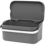 Brabantia 117541 Abfallbehälter Rechteckig Grau (117541)