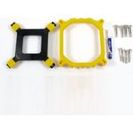 Inter-Tech 88885457 Computer Kühlkomponente Prozessor Schwarz - Gelb (88885457)