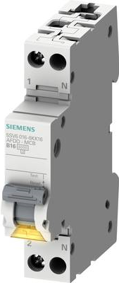 Siemens 5SV60166KK06 Brandschutzschalter 2polig 6 A 230 V (5SV60166KK06)