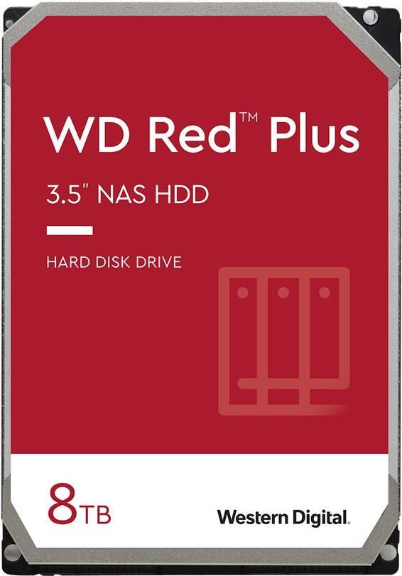 Western Digital WD Red Plus 3.5"  8000 GB Serial ATA III (WD80EFBX)