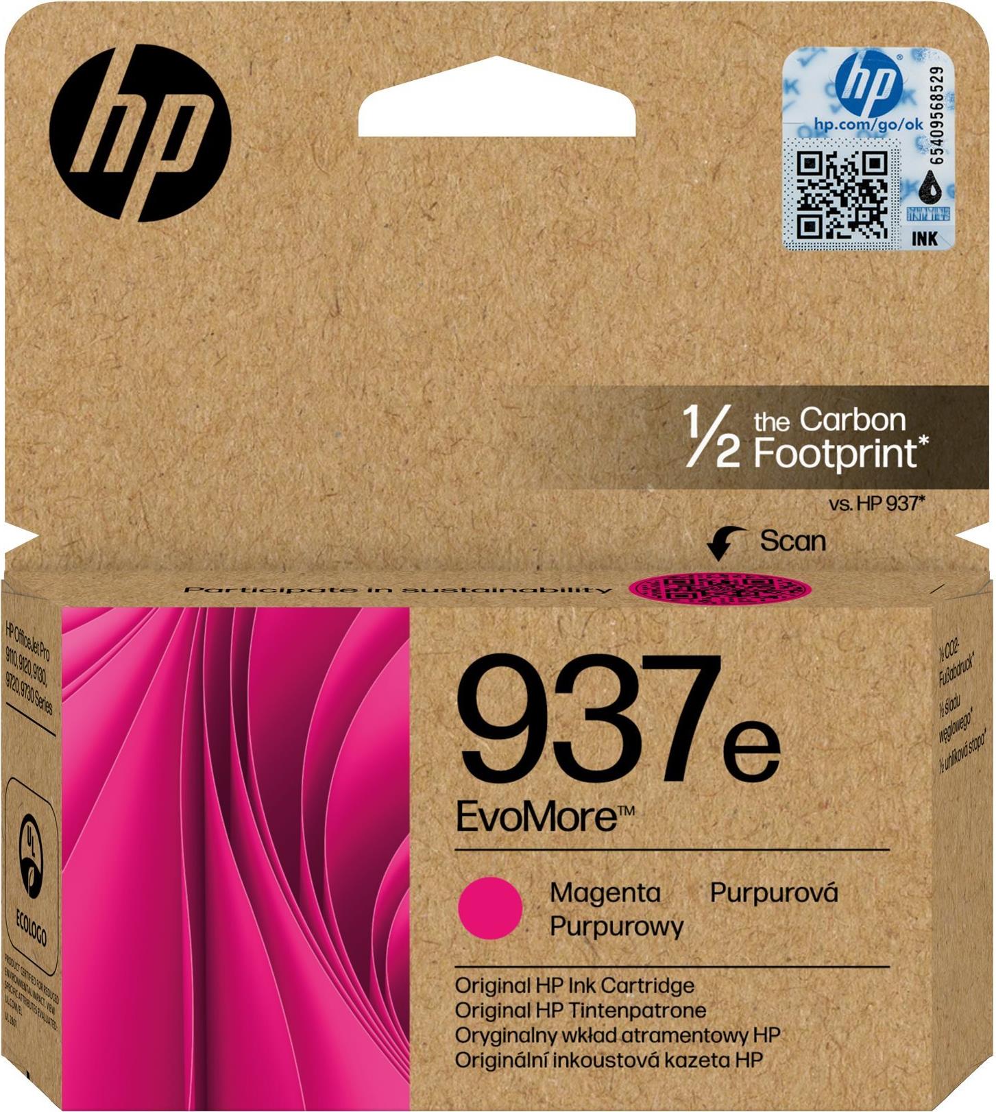 HP 937e EvoMore Magenta (4S6W7NE#CE1)