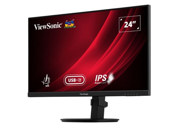 ViewSonic VG2409-MHDU-2, LED-Monitor - (61 cm (24 Zoll), schwarz, FullHD, IPS, USB-C Hub, 100Hz Panel) [Energieklasse E] (VG2409-MHDU-2)