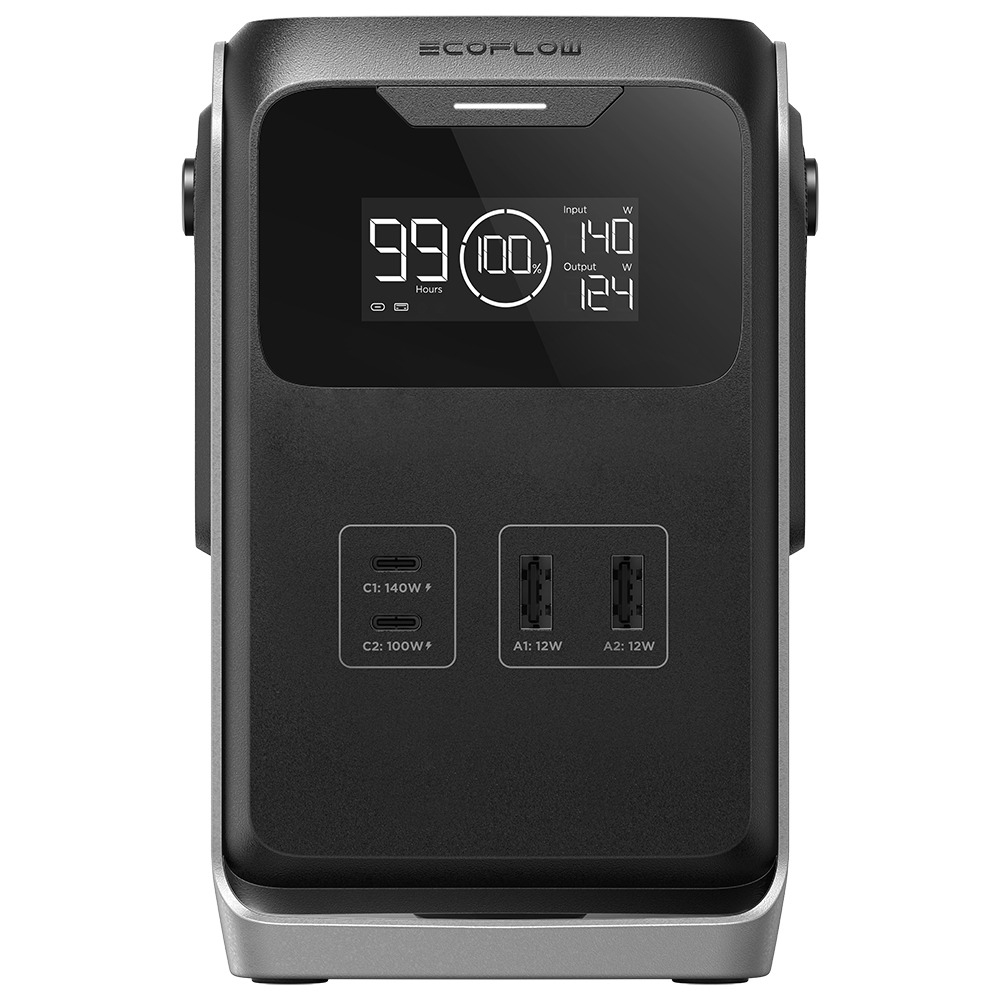 EcoFlow TRAIL 200 DC Portable Power Station 198 Wh 220 W Schwarz, Grau