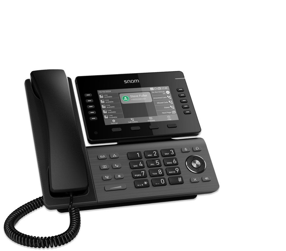 Snom D815W VoIP-Telefon Gun Metal Black