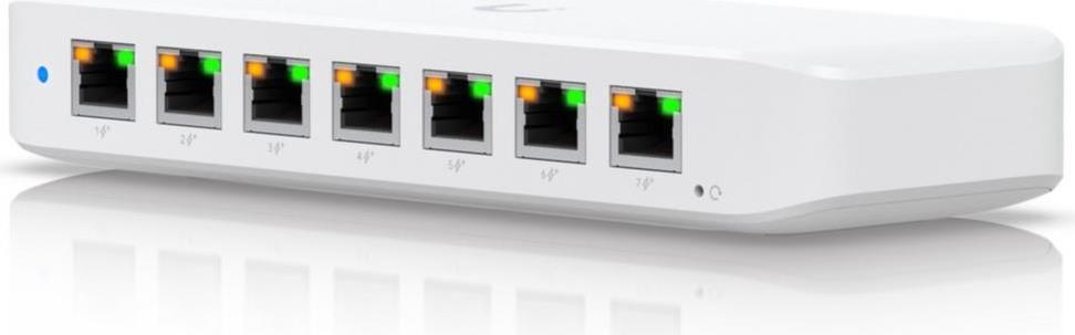 Ubiquiti UniFi USW-Ultra PoE 8-Port Gigabit Layer2 Switch, PoE-in, 60W Netzteil Switching (USW-ULTRA-60W)