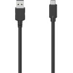Hama 00300069 USB Kabel 0,75 m USB 2.0 USB A USB C Schwarz (00300069)