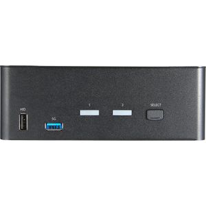 StarTech.com SV231DHU34K6 Tastatur/Video/Maus (KVM)-Switch Schwarz (SV231DHU3...
