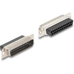 Delock D-Sub 15 Pin Stecker zu RJ45 Buchse Montagesatz weiß (67108)