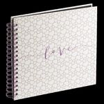 Hama Romance Fotoalbum Beige - Weiß 80 Blätter 10 x 15 (00003831)