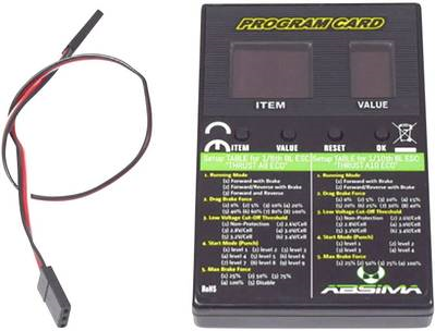 Absima Thrust BL Eco Programmierbox (2110041)
