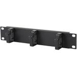 Lanview 1U 25,40cm (10") CABLE MANAGEMENT (RA10110BL)