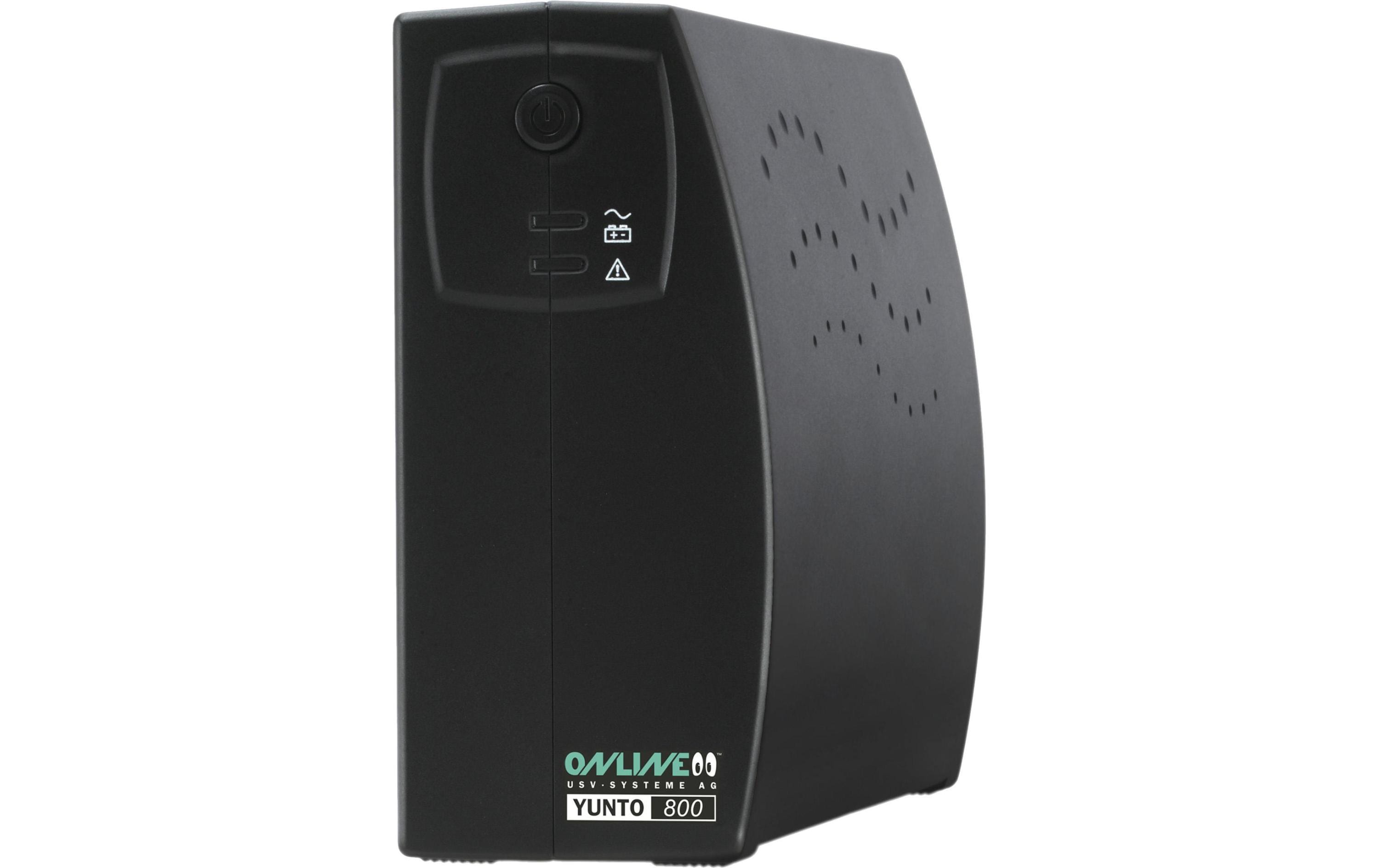 Online USV Yunto 800 Line-Interactive USV 800 VA 480 W Schwarz