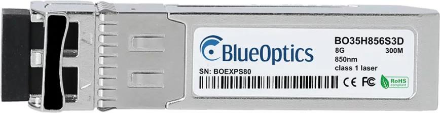 Kompatibler Dell Brocade 407-11217 BlueOptics BO35H856S3D SFP+ Transceiver, LC-Duplex, 2/4/8GBASE-SW, Fibre Channel, Multimode Fiber, 850nm, 300 Meter, 0°C/+70°C (407-11217-BO)