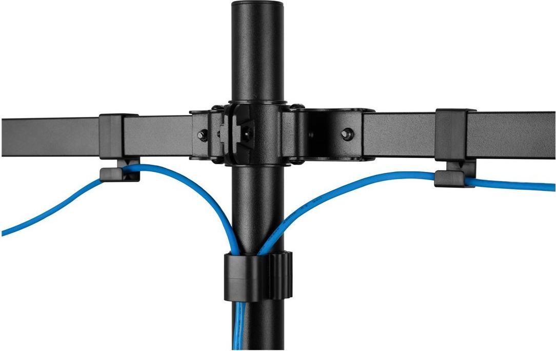 InLine Tischhalterung für 2 LCD-Displays 32" Schwarz